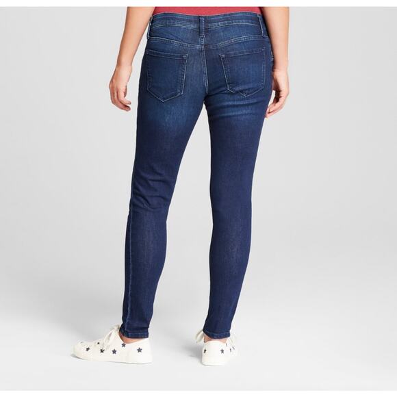 Under belly skinny maternity jeans dark easy sz 18 - Picture 2 of 4